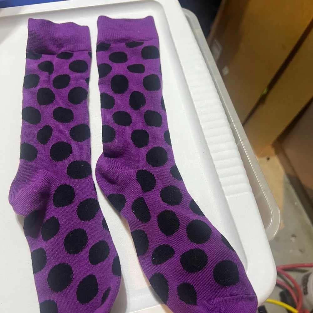 2 pair Happy Socks Vibrant Purple Women’s Socks (2 pair)